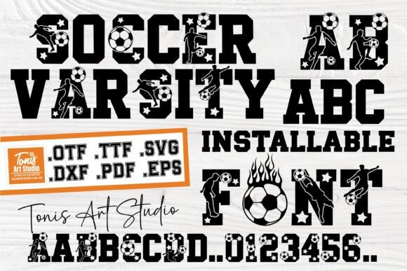 Ab Soccer Varsity: A Display Fonts Review for Crafters