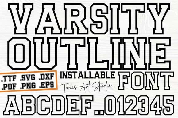 Ab Varsity Outline Fonts: A Sans Serif Review for Modern Branding