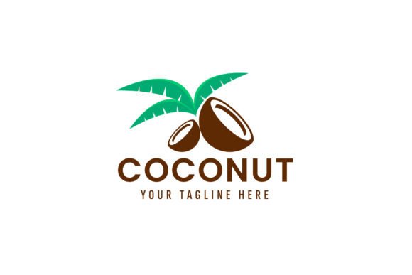 Coconut Logo Vector Icon Illustration for Graphics and Logos