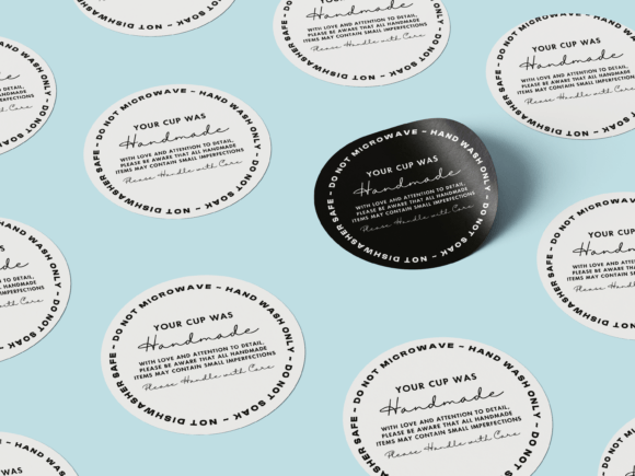 Cup Care Instructions for Vinyl Mugs: Graphics & Print Templates