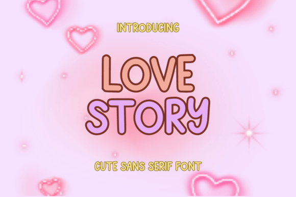 Love Story Fonts: A Sans Serif Review for Crafters