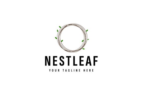 Nest Bird Logo Vector Icon Illustration for Graphics and Logos