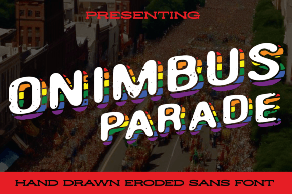 Onimbus Parade: A Decorative Fonts Choice for Bold Editorial
