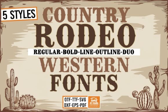 Rodeo Bundle Review: A Cowboy Font for Real Embroidery