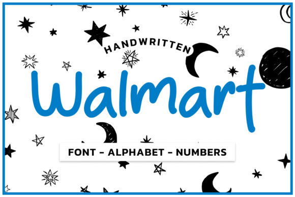Walmart Blue Font Aplhabet: A Real Designer's Embroidery Review