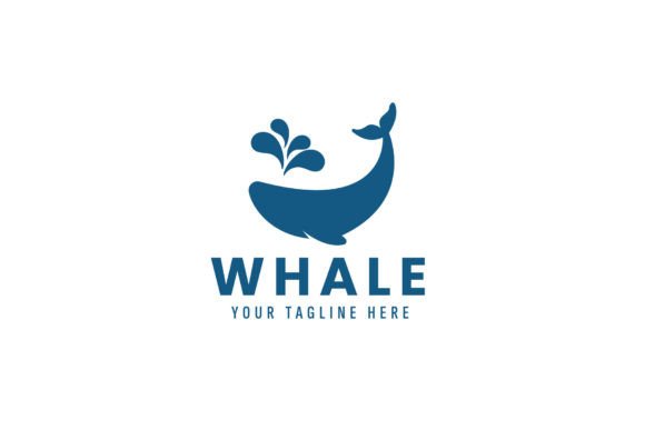Whale Logo Vector Icon Illustration Review